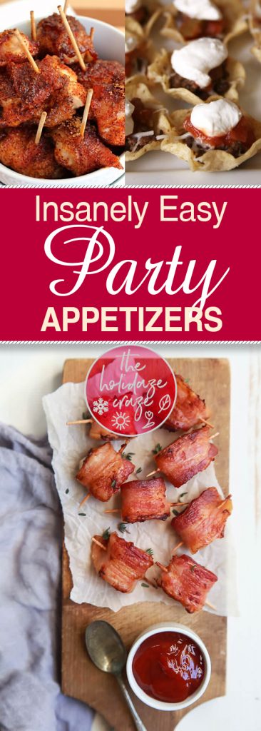 Insanely Easy Party Appetizers| Easy to Make Party Appetizers, Party Appetizers, Delicious Party Appetizers, Handmade Party Appetizers, Party Recipes, Delicious Recipes for Parties, Popular Pin