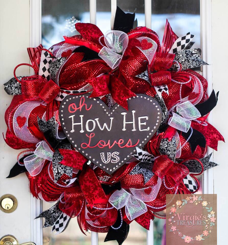 14 Charming Ways to Decorate Your Porch for Valentine’s Day| Valentines Day, Valentines Day Porch Decor, Holiday Porch Decor, DIY Holiday Porch Decor, Porch, Porch Stuff