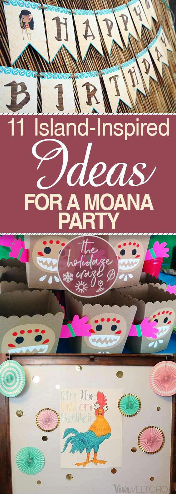 Moana Birthday Party Ideas - As The Bunny Hops®