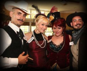 Dress up dinner party 