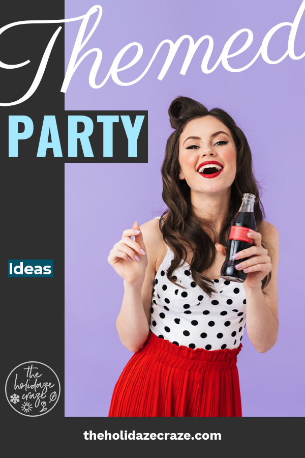 Let's go to the hop, oh baby. Let's go to the hop. The 50s was a great time. Everyone seemed so happy. So, why not throw a 50s party. This post is all about party ideas such as invitations, food, decorations and more. Get your poodle skirt on and have some fun. Your guests will love it! #partyideas #themedparties #1950sparty