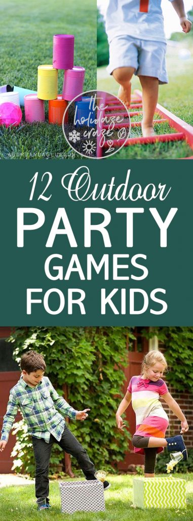 Fun Outdoor Birthday Party Games for Kids -Backyard Ideas