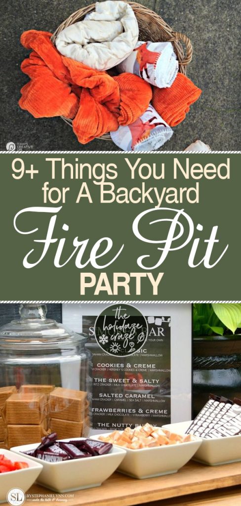 Backyard Fire Pit Party, What To Bring Fire Pit Party