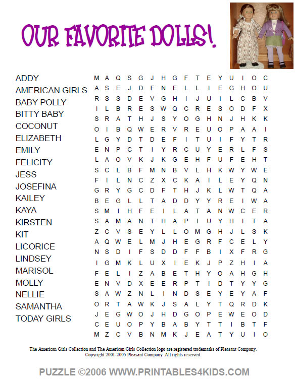 American Girl Doll Birthday Party Ideas