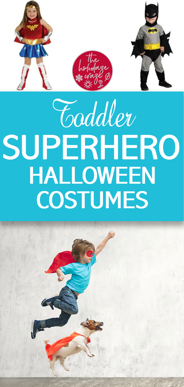 Toddler Superhero Halloween Costumes