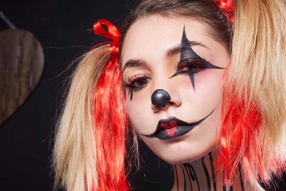 Clown Makeup Cute Creepy Easy Halloween 2839