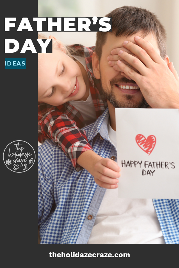 Celebrate the guy who does so much for the fam with these fabulous Father's Day Ideas. Ideas for the whole day. DIY gifts, party and BBQ ideas and more. Make sure your dad knows how much you appreciate him. Dad's are pretty special. One day a year hardly seems enough to say I love you! Keep reading for ideas that he will love. #fathersdayideas #fathersdaydiygifts #theholidazecrazeblog