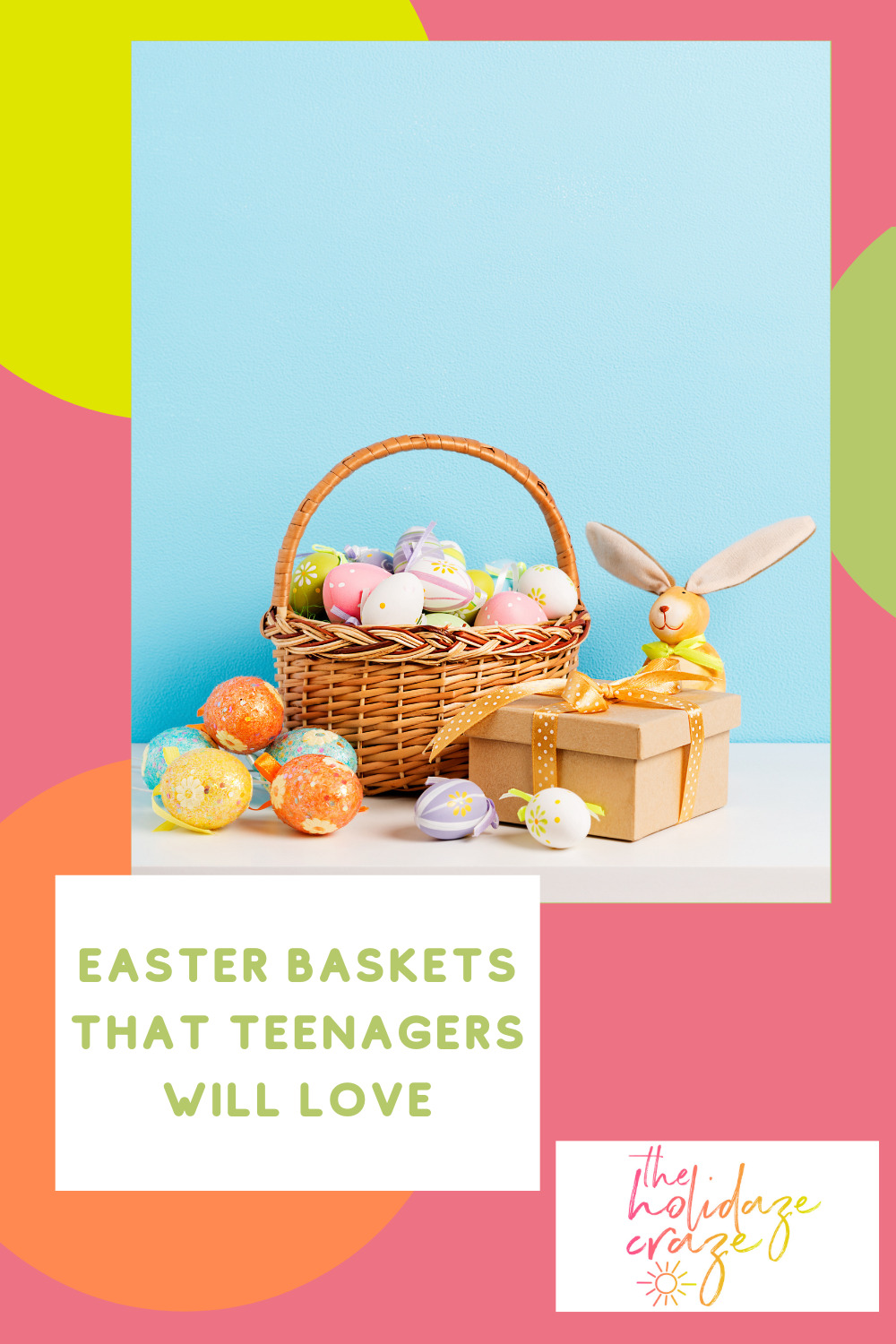 Theholidazecraze.com makes planning and organizing events a breeze! Find tons of ideas and inspiration for any big event! Get ready for Easter with these teen-friendly basket ideas!