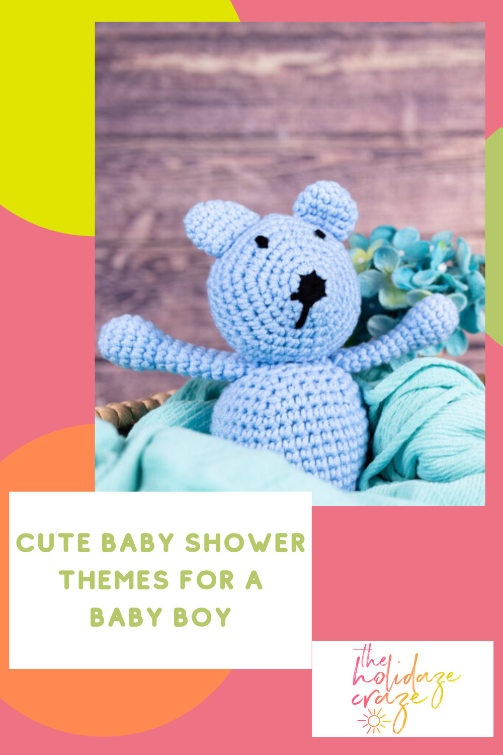Theholidazecraze.com has got all of the best ideas for planning big events and holidays! Find tons of inspiration for decor, food, and more! These baby shower themes are absolutely perfect for anyone expecting a bouncing baby boy!
