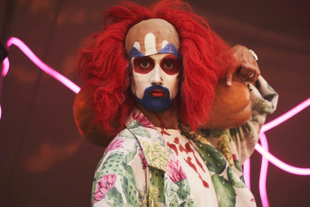 creepy clown
